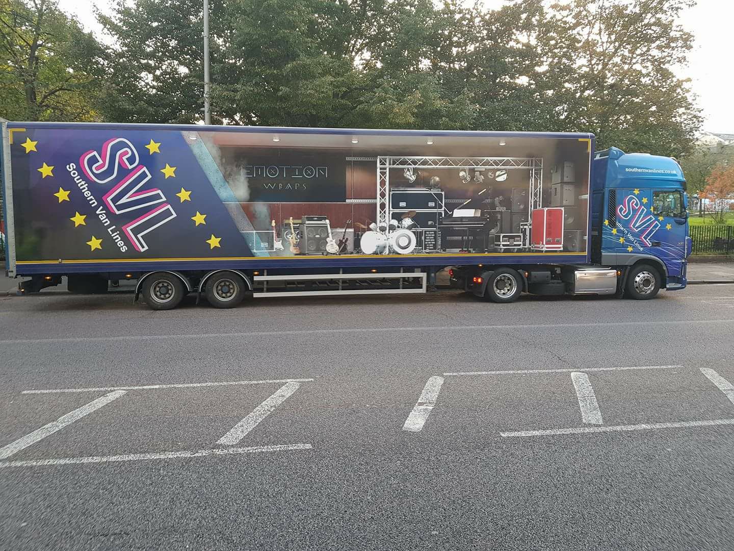 Newly Wrapped Trailer